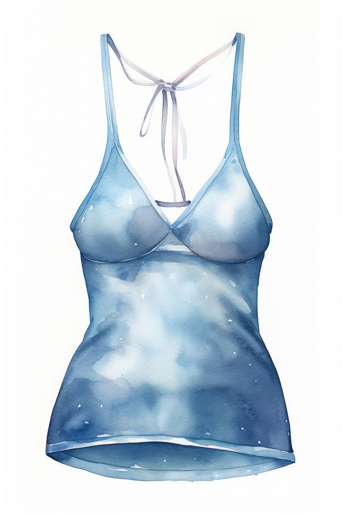 Tankini undergarment exercising brassiere. AI generated Image by rawpixel.