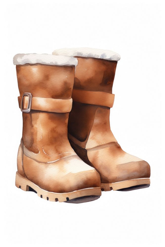 Uggs footwear shoe clothing. AI generated Image by rawpixel.
