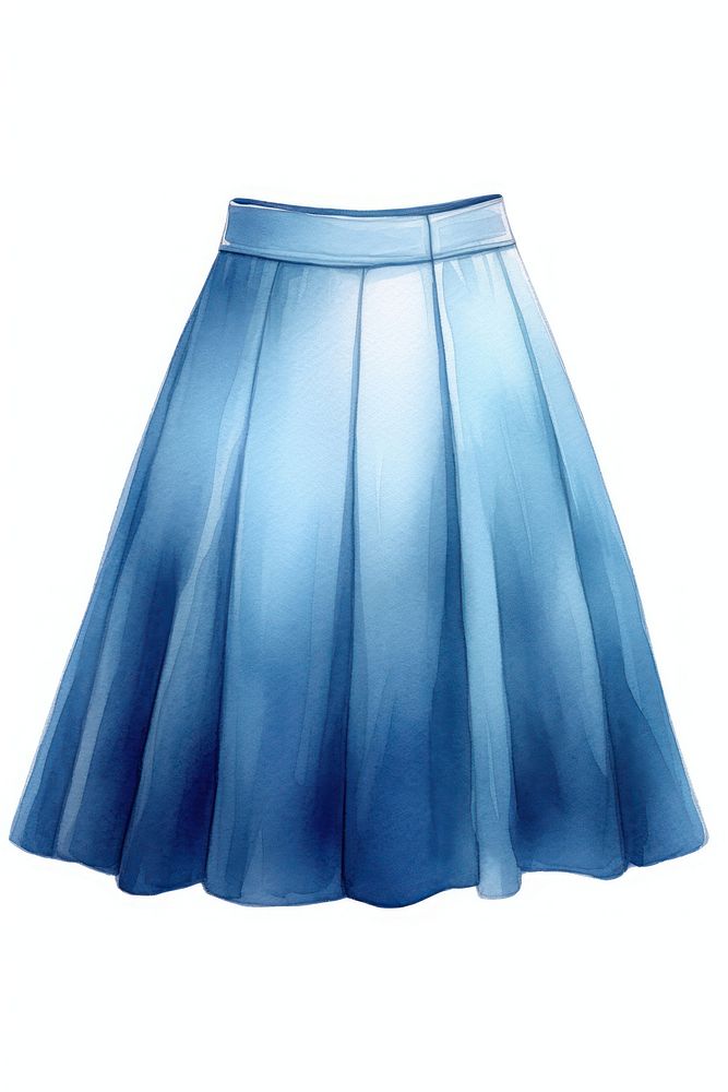 Denim skirt miniskirt footwear elegance. AI generated Image by rawpixel.