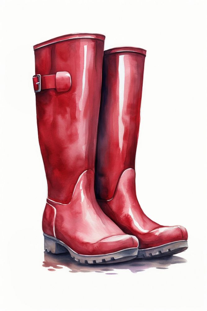 Rain boots footwear shoe protection. AI generated Image by rawpixel.