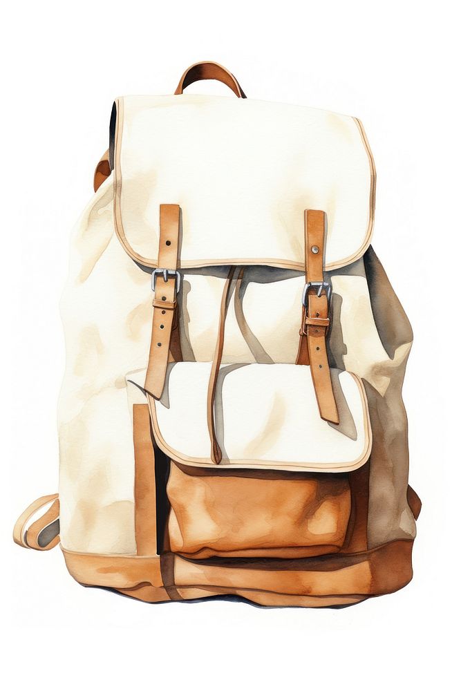 Bagpack backpack handbag accessories. AI generated Image by rawpixel.