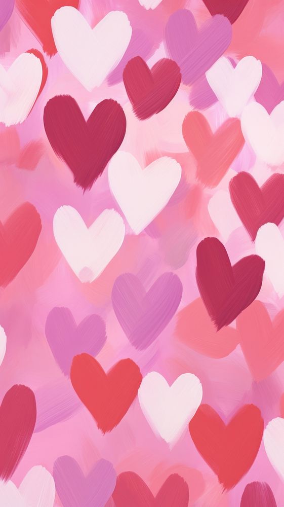 Heart pattern backgrounds creativity abstract