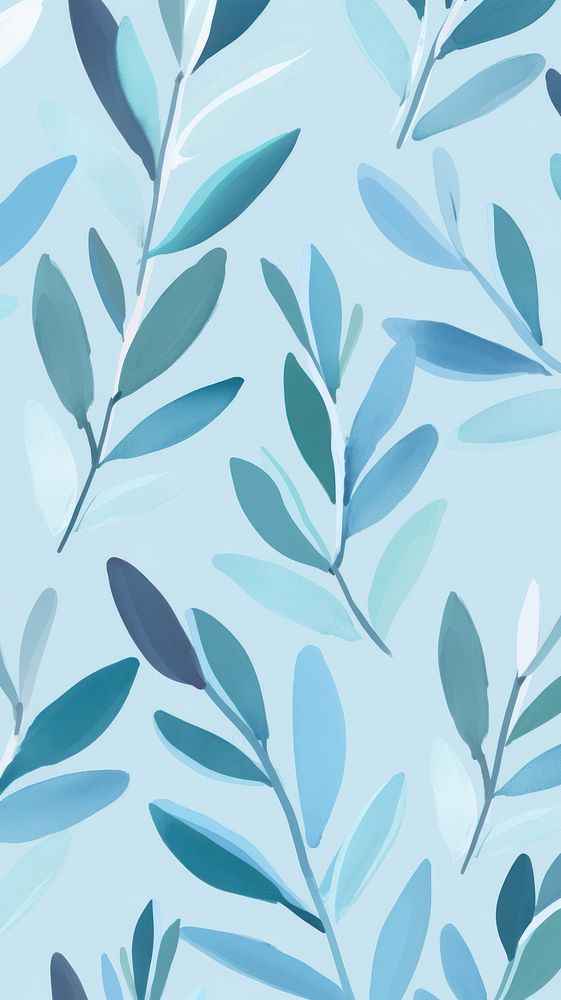 Leaves pattern backgrounds nature plant. AI generated Image by rawpixel.