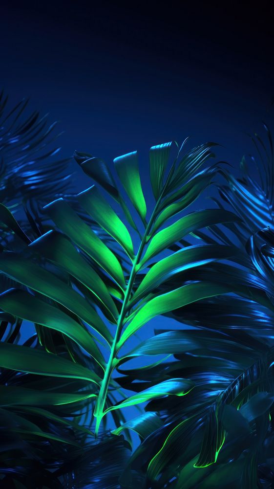 Tropical Leaves light outdoors tropics. AI generated Image by rawpixel.