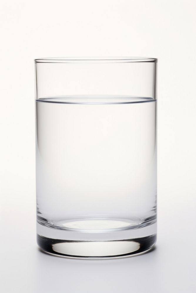 A Plastic Glass glass vase white background. AI generated Image by rawpixel.