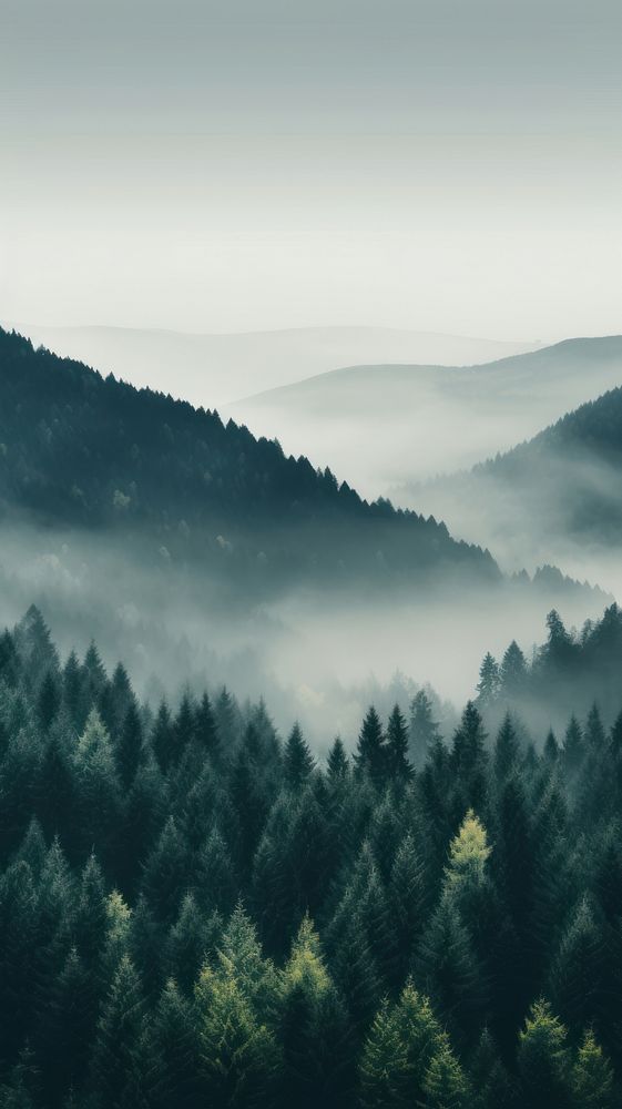 Nature mountain outdoors morning. AI generated Image by rawpixel.