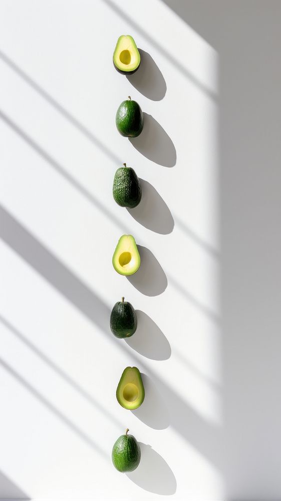 Avocado shadow fruit plant. AI generated Image by rawpixel.
