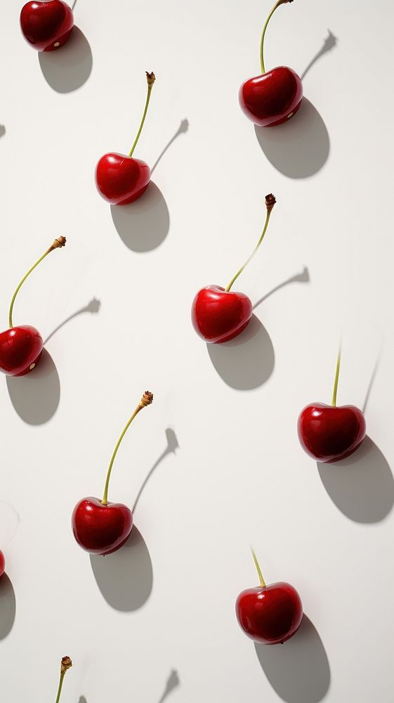 Cherry plant food backgrounds. AI generated Image by rawpixel.