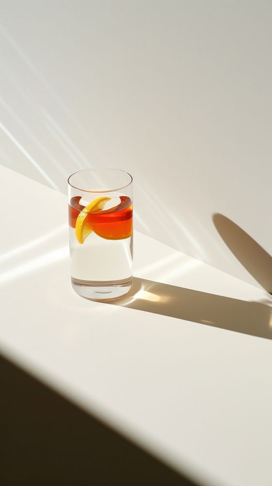 Cocktail shadow drink glass. AI generated Image by rawpixel.