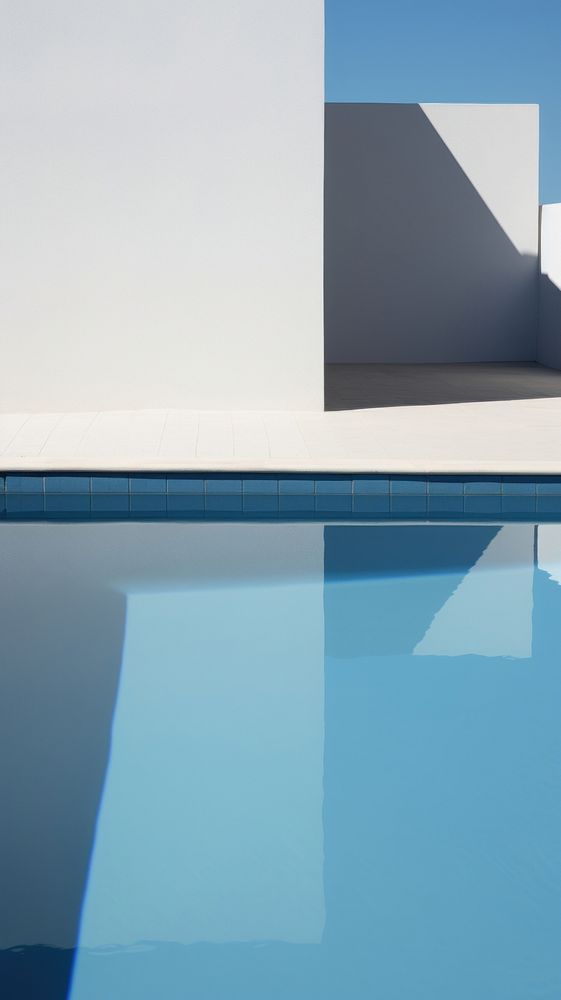 Swimming pool outdoors wall architecture. AI generated Image by rawpixel.