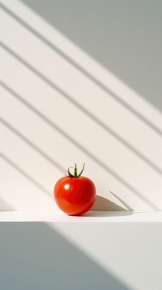 Tomato vegetable shadow plant. AI generated Image by rawpixel.