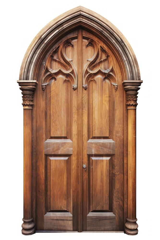 Door door architecture wood. AI generated Image by rawpixel.