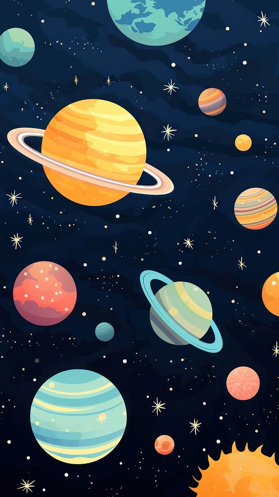 Space project backgrounds astronomy universe. AI generated Image by rawpixel.