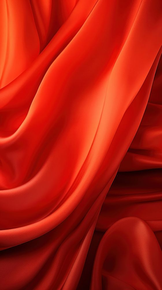 Silk texture silk backgrounds red. AI generated Image by rawpixel.