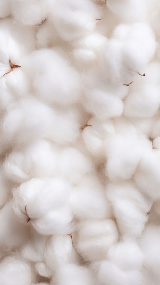 Soft cotton texture backgrounds freshness abundance. AI generated Image by rawpixel.