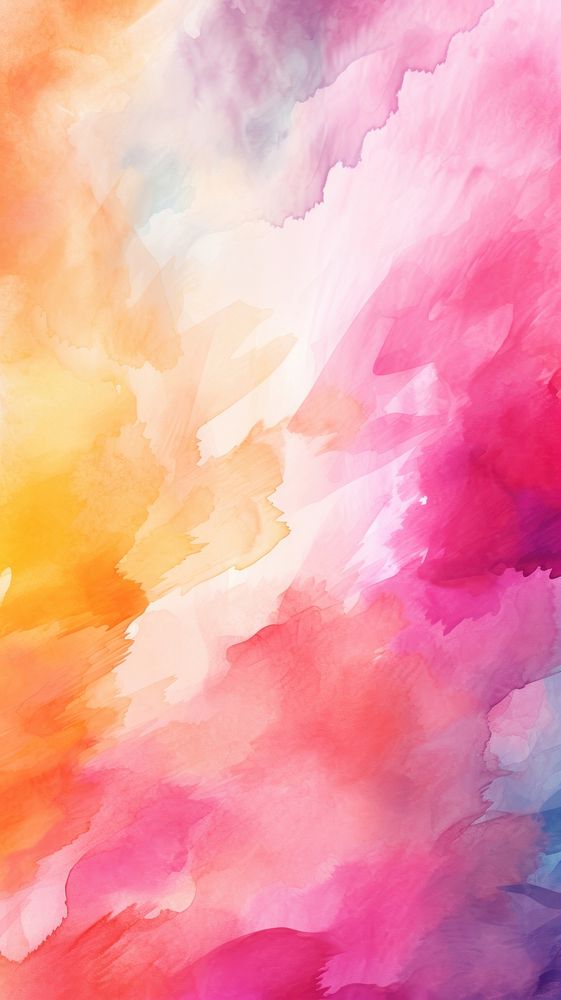 Watercolor brush stroke texture backgrounds painting petal. AI generated Image by rawpixel.