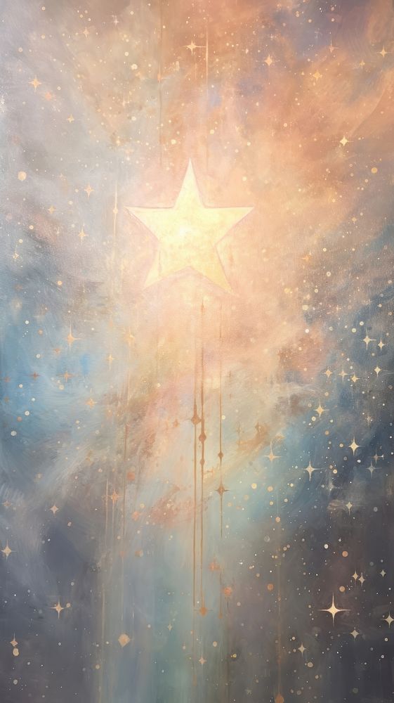 Space star backgrounds constellation illuminated. AI generated Image by rawpixel.