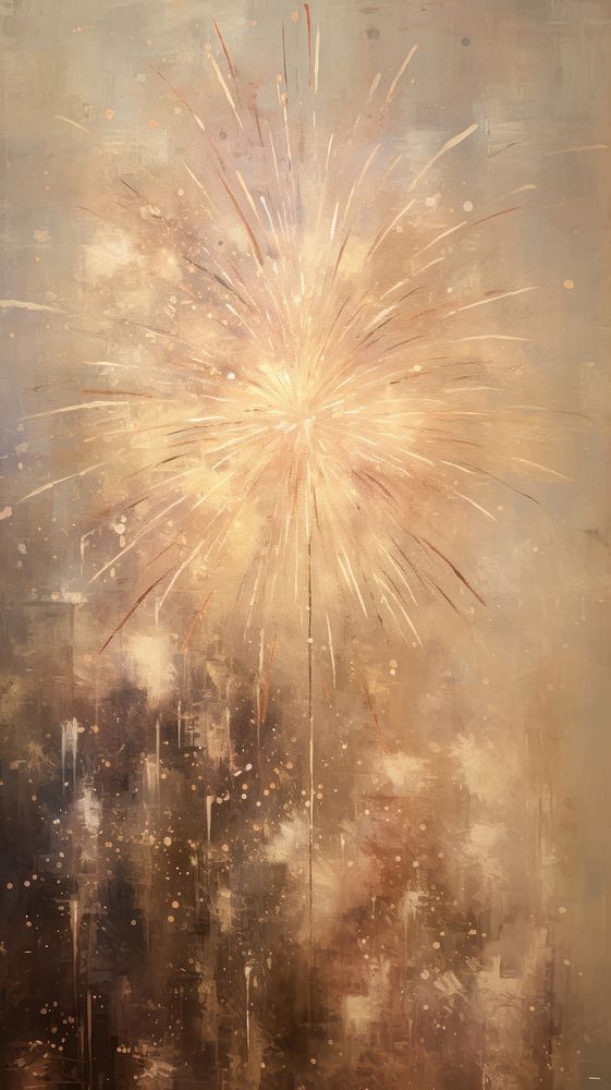 Firework fireworks painting backgrounds. AI generated Image by rawpixel.