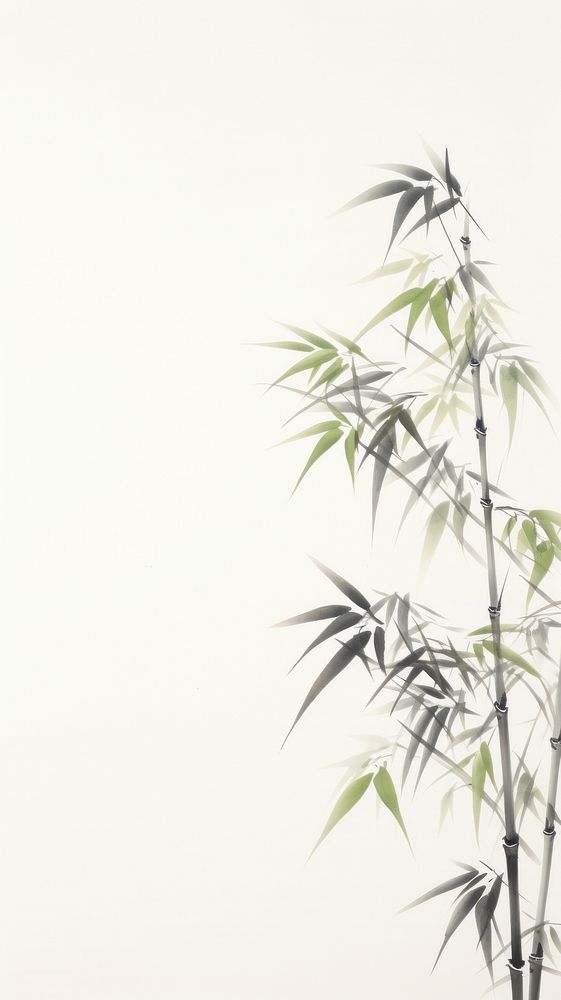 Bamboo leaves backgrounds plant cannabis. AI generated Image by rawpixel.