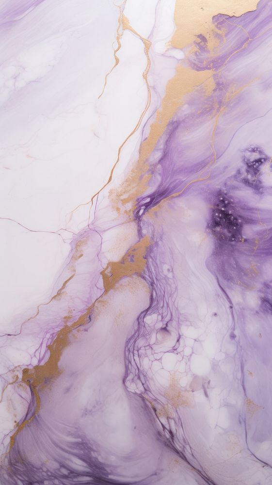 Purple pastel and gold backgrounds marble accessories