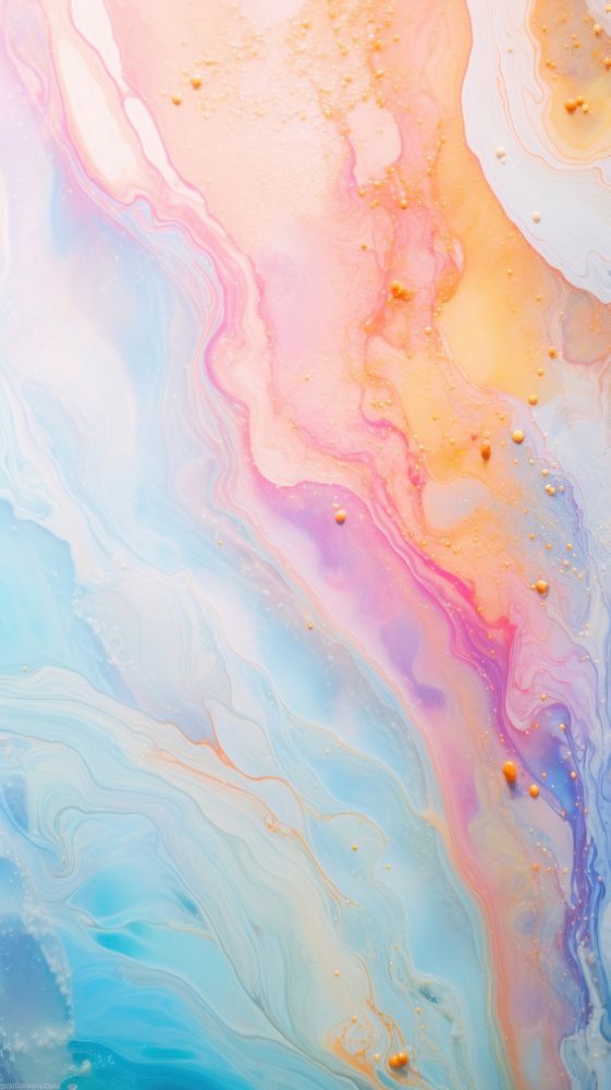 Pastel rainbow backgrounds marble accessories. AI generated Image by rawpixel.