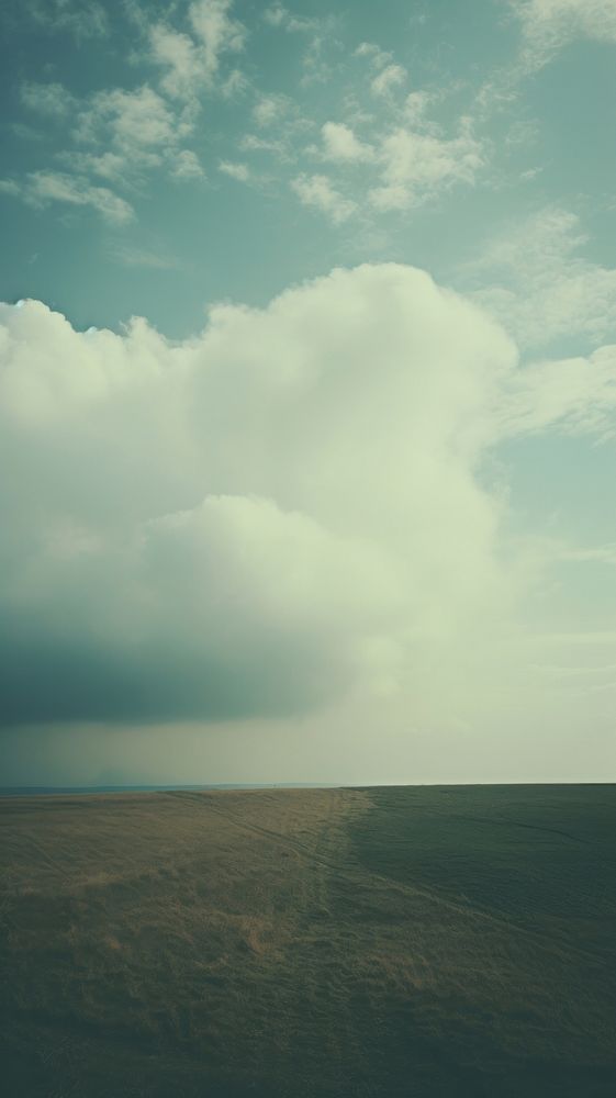 Hill sky outdoors horizon. AI generated Image by rawpixel.