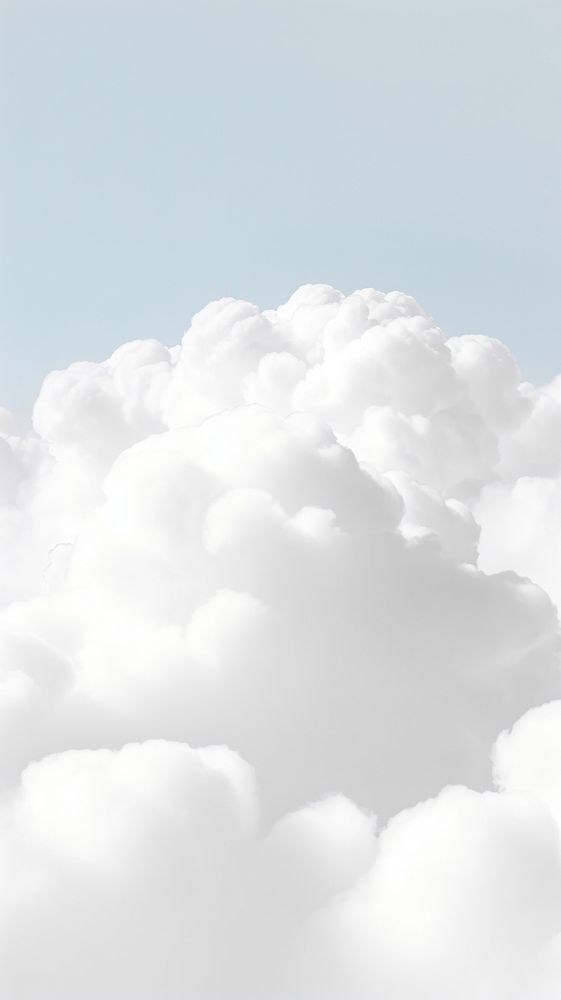 White cloud nature outdoors sky. AI generated Image by rawpixel.