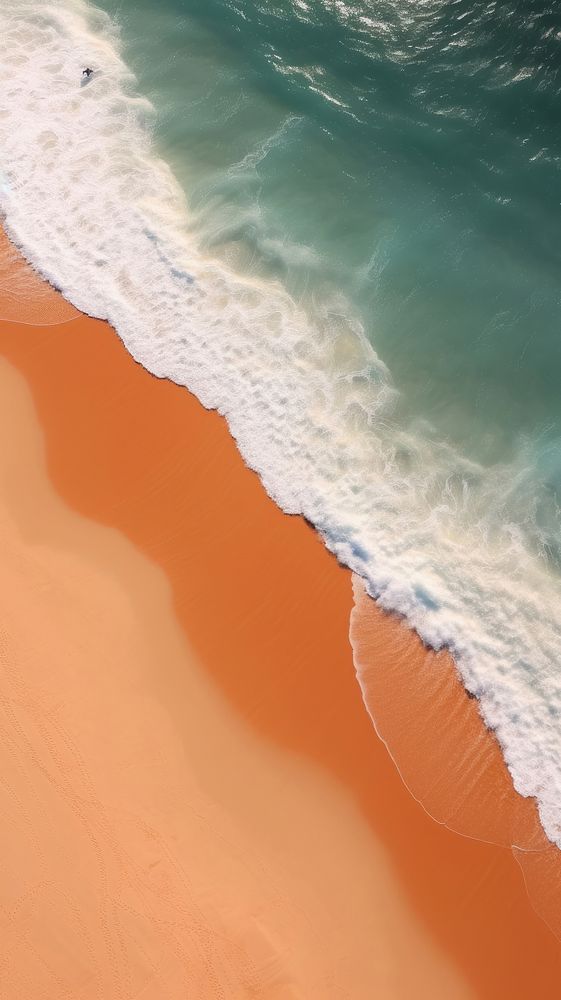 Beach nature outdoors ocean. AI generated Image by rawpixel.
