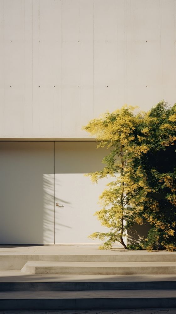 Garden and building plant tree | Free Photo - rawpixel