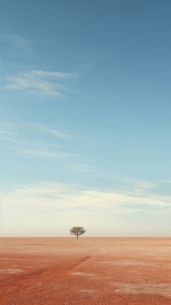 Empty landscape outdoors horizon nature. AI generated Image by rawpixel.