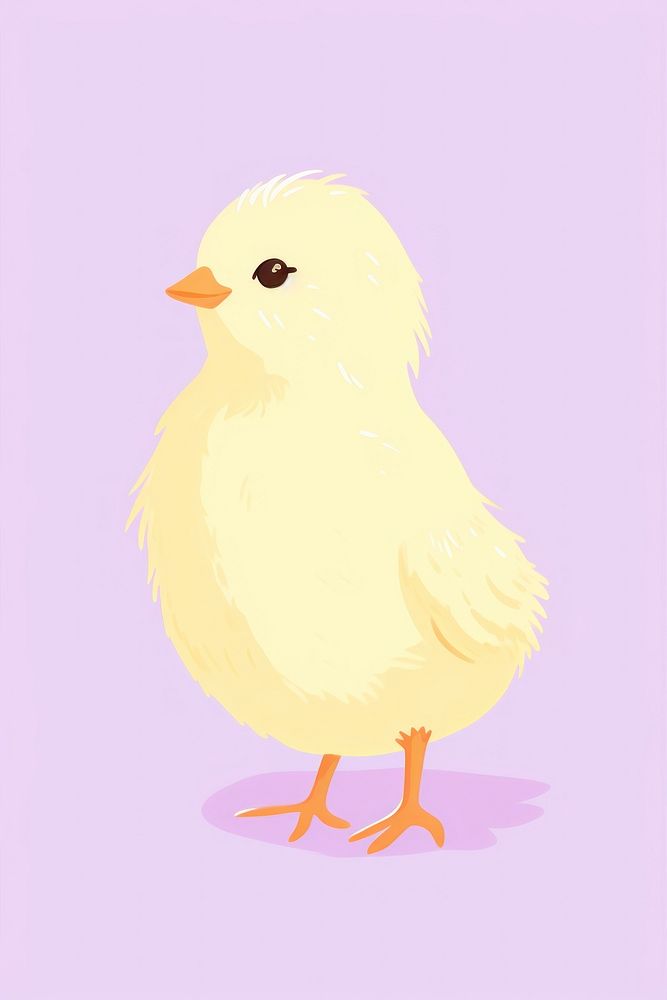 Chick cartoon animal bird. AI generated Image by rawpixel.
