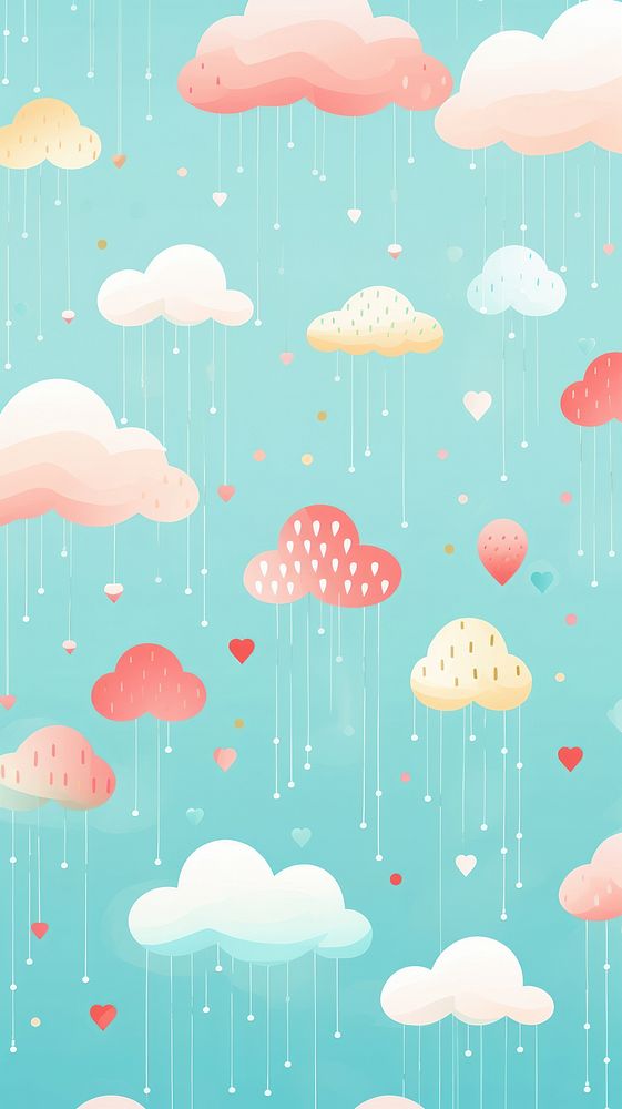 Rain pattern wallpaper outdoors. AI generated Image by rawpixel.