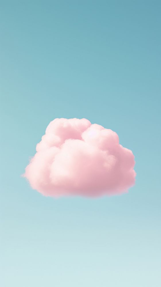 Cute cloud sky outdoors nature. AI generated Image by rawpixel.