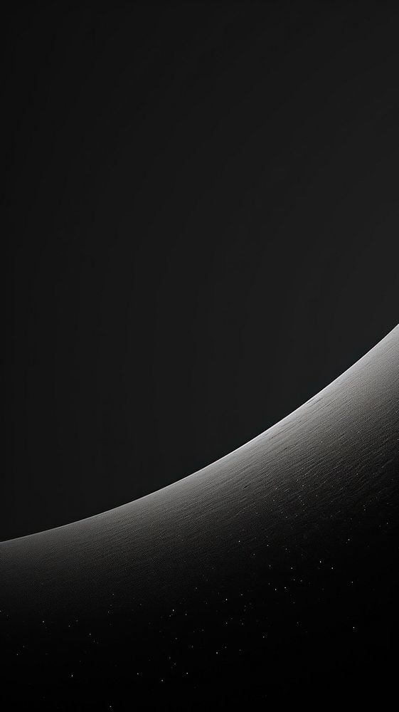 Minimal moon black astronomy nature. AI generated Image by rawpixel.