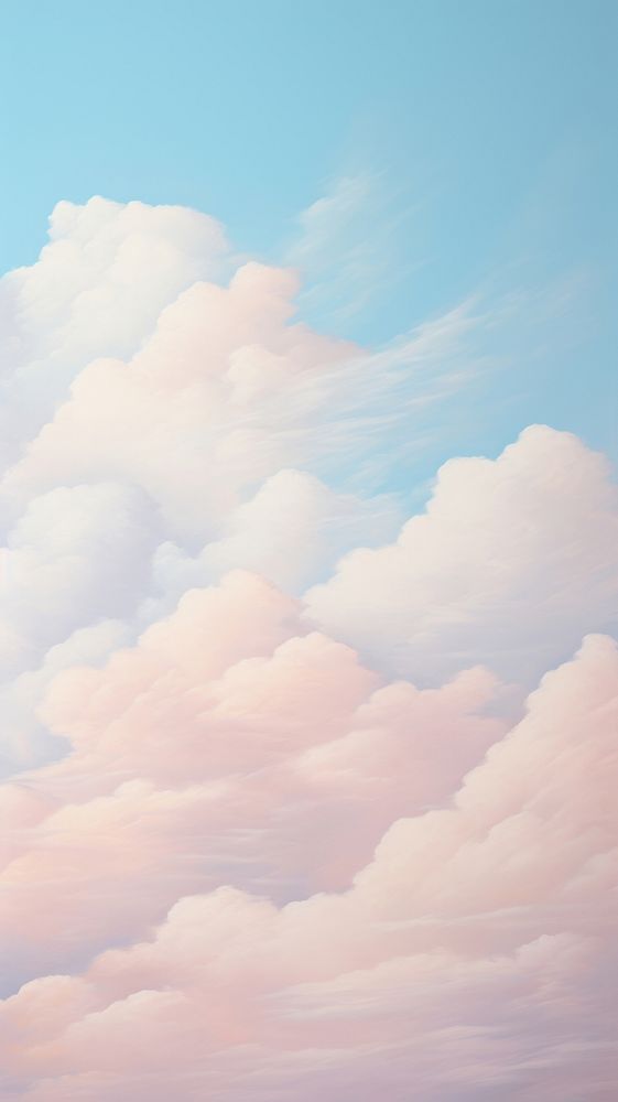 A minimalist cloud sky outdoors nature. AI generated Image by rawpixel.
