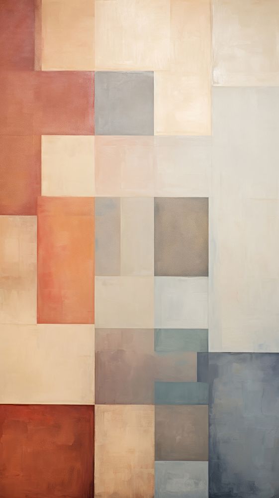 Minimalist abstract painting wall architecture. AI generated Image by rawpixel.