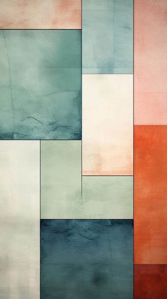 Minimalist abstract painting wall architecture. AI generated Image by rawpixel.