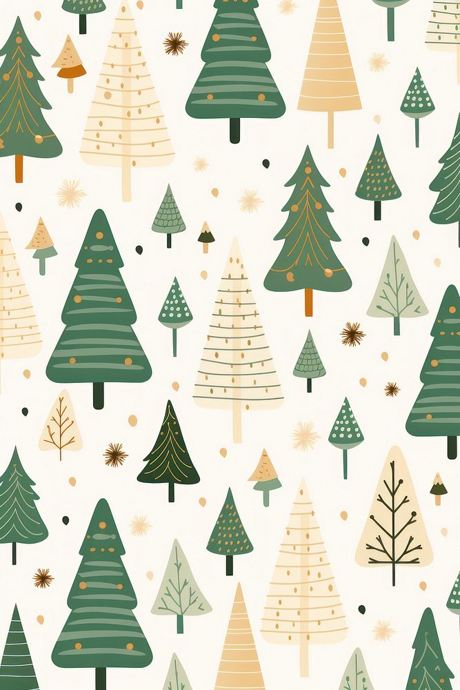 Chirstmas pattern seamless christmas backgrounds celebration. AI generated Image by rawpixel.