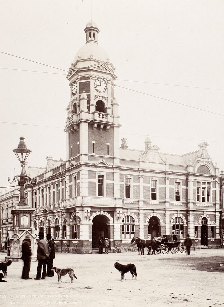 Post Office, Wanganui by Muir and Moodie.