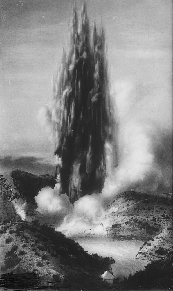 Waimangu Geyser (1900-1904) by James McDonald.