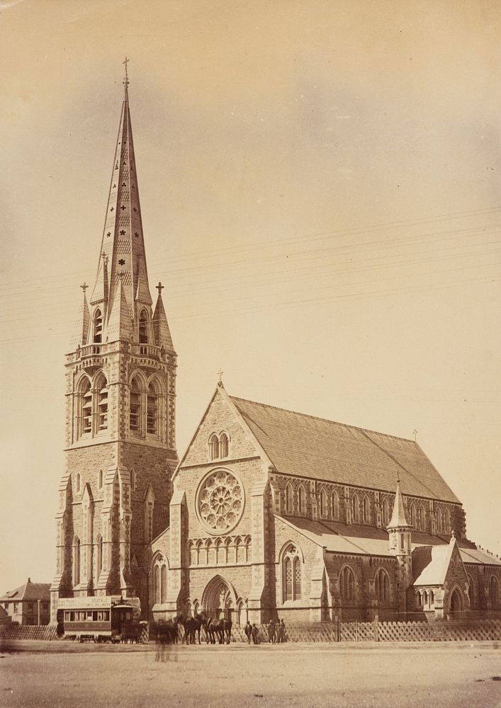Christchurch Cathedral (circa 1880) by Unknown Organisation.