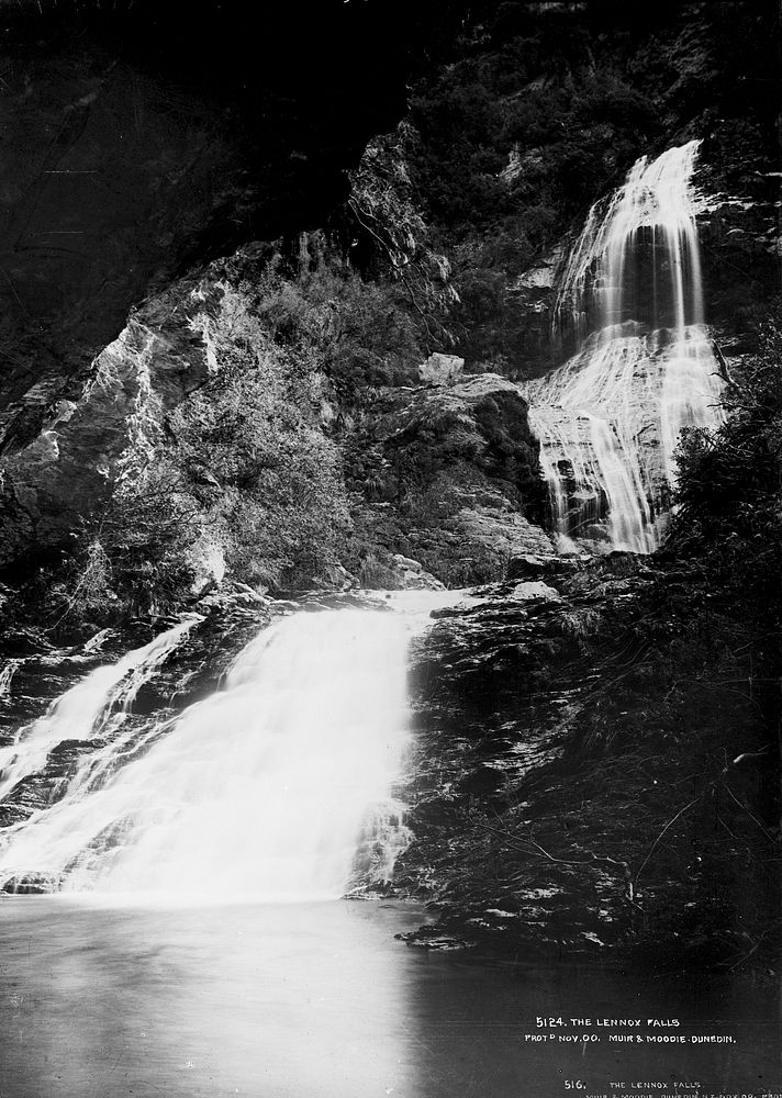 The Lennox Falls (1900) by Muir and Moodie.