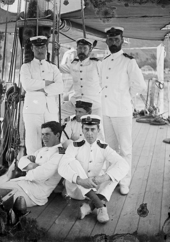 Members of a ship's crew by George Crummer.