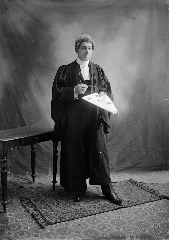 Unidentified Member of the Legal Fraternity (circa 1900).