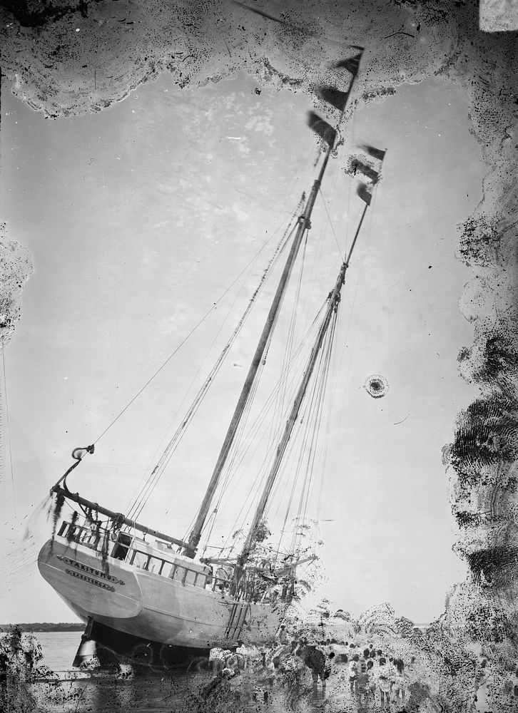 Ship - Takitimu by George Crummer.