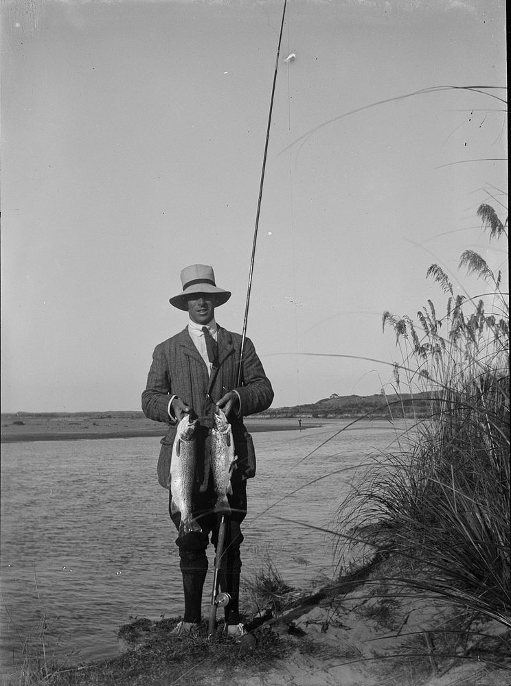 Frederick Charles Brockett, fisherman by Fred Brockett.