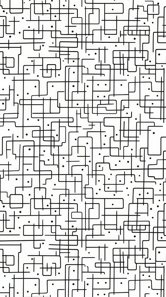 Doodle grid pattern backgrounds maze | Free Photo Illustration - rawpixel