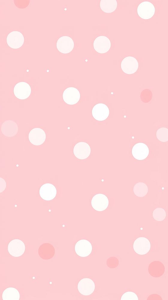 Polka dot pattern pink backgrounds abstract. AI generated Image by rawpixel.