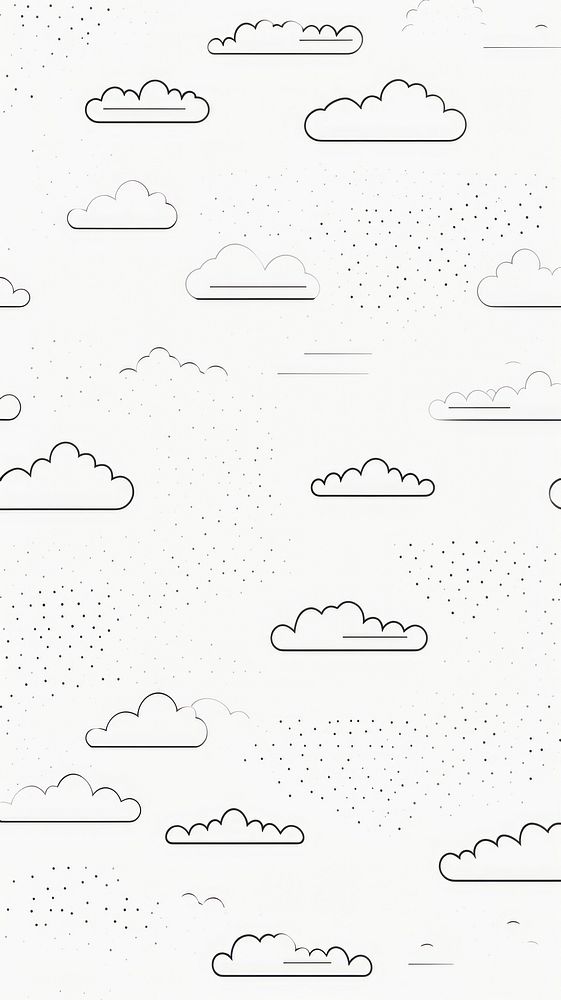 Grid pattern backgrounds cloud line. AI generated Image by rawpixel.