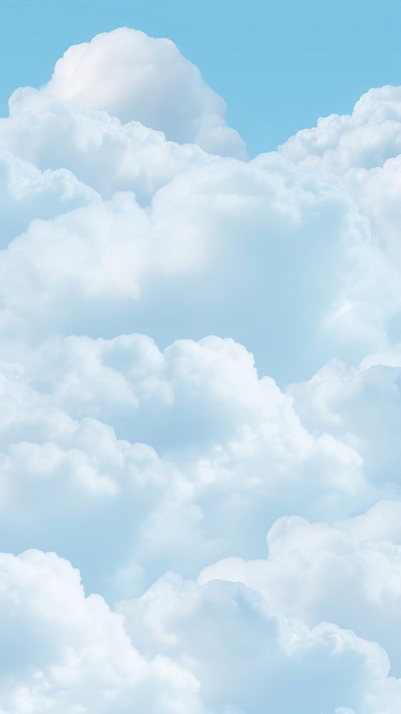 White cloud pattern outdoors nature blue. AI generated Image by rawpixel.